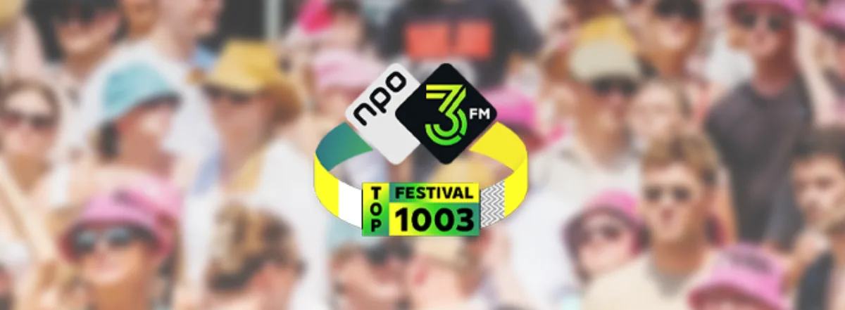 Stem nu op de 3FM Festival Top 1003