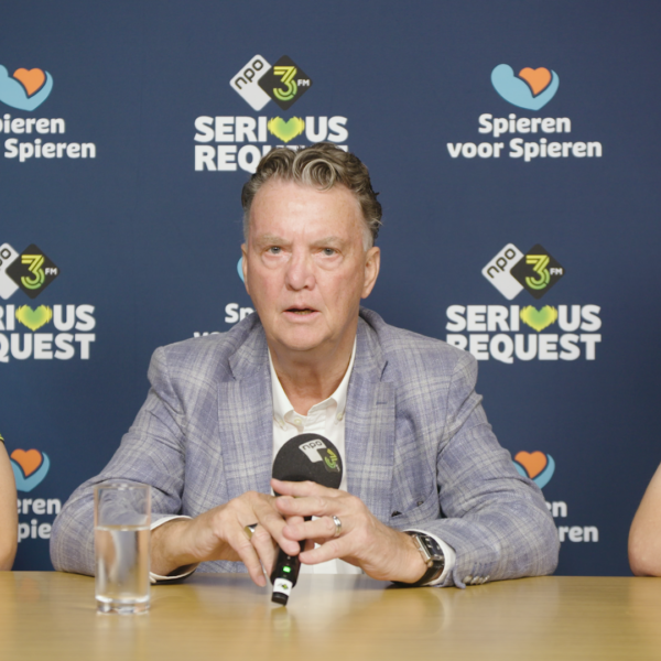 3FM Serious Request: de bijzondere band van Louis van Gaal en Spieren voor Spieren