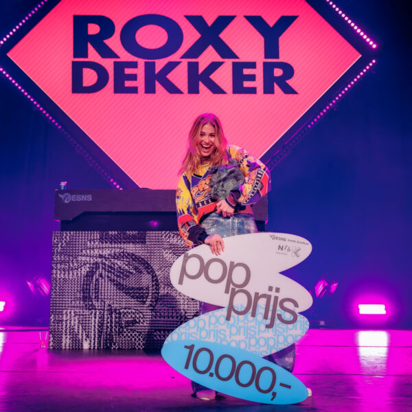 Ex-3FM Talent Roxy Dekker is de winnaar van de Popprijs 2024