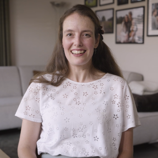 Zoë (33) kreeg tijdens haar zwangerschapsverlof te horen dat ze ALS heeft