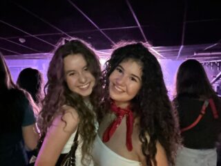 Femke was voor één avond ROLE MODEL's Sally in 013 Tilburg