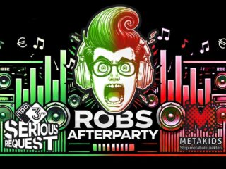 Kom naar Robs Afterparty tijdens 3FM Serious Request voor Metakids