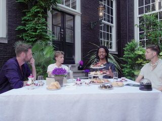 Kokendhete vragen in High LGBTea met Jeangu Macrooy en Winfried Baijens