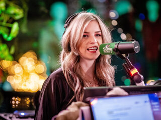 Dionne Slagter gamet in het Glazen Huis