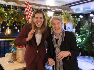 Frank Boeijen, Lucky Fonz III en Tim Knol in het Glazen Huis