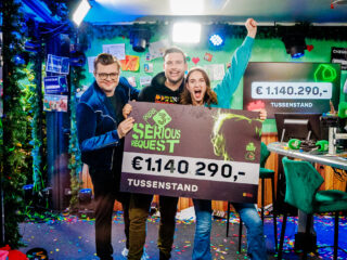 De tussenstand op dag 5 van 3FM Serious Request: €1.140.290,-