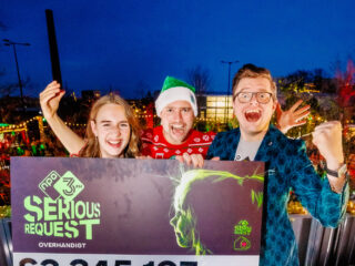 De eindstand van 3FM Serious Request 2022: €2.345.107