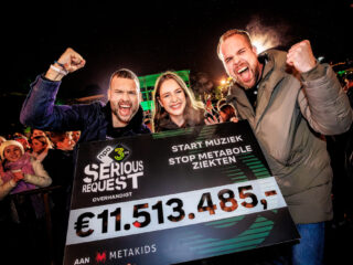3FM Serious Request 2024 haalt €11.513.485,- op voor Metakids