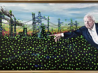 Zet stip op 'David Attenborough'-kunstwerk en draag bij aan 3FM Serious Request