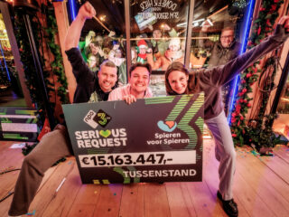 €15.163.447,- MET NOG 2 UUR TE GAAN voor 3FM Serious Request