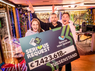 Derde tussenstand 3FM Serious Request is €7.423.618,-