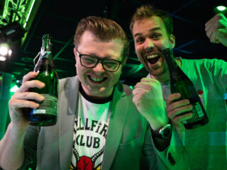 Dit was de eerste Rob & Wijnand en de Ochtendshow