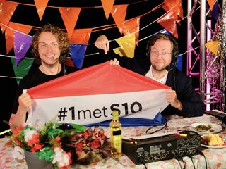 De finale van het Songfestival met Mark & Rámon