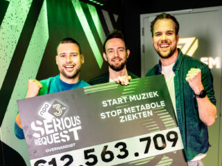 Nieuwe update eindstand 3FM Serious Request: €12.563.709 voor Metakids