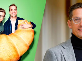 Dj Jopie (Joost Eerdmans) laat de voetjes van de vloer gaan in de Tweede Kamer