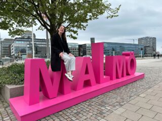 3FM-dj Sophie Hijlkema in Malmö om verslag te doen van Songfestival