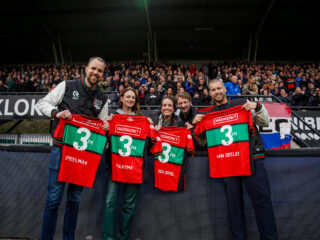 Glazen Huis-dj’s in het zonnetje gezet door N.E.C. Nijmegen