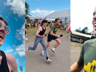 Hardloopwedstrijd op Lowlands: Declan McKenna vs. Wijnand