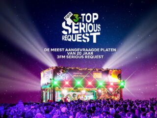 Wat is de meest aangevraagde plaat van 20 jaar 3FM Serious Request?