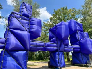 Elsemarijn maakte kunst van de Best Kept Secret ingang