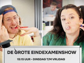 De Grote Eindexamenshow met Frank en Eva