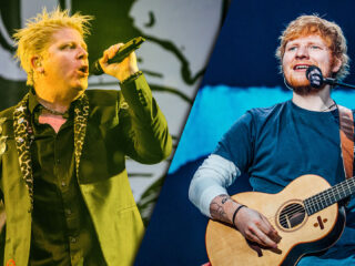 Ed Sheeran treedt op met The Offspring op BottleRock Napa Valley