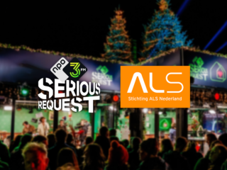 3FM Serious Request 2023 komt in actie voor Stichting ALS Nederland