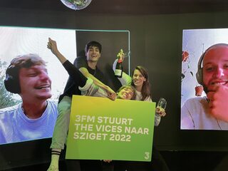 3FM stuurt The Vices naar Sziget 2022