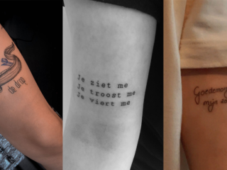 Deze fans tatoeëerden hun favoriete Nederlandse songteksten