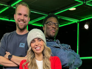 Hartenbrekers Claude en Zoë Tauran in de 3FM Live Box met 'Je T'aime'