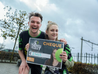 3FM-dj's en collega's halen samen €7731 op voor Stichting ALS Nederland tijdens Zevenheuvelenloop