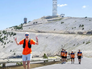 3FM-dj Wijnand Speelman en Natasja Froger beklimmen samen de Mont Ventoux voor ALS