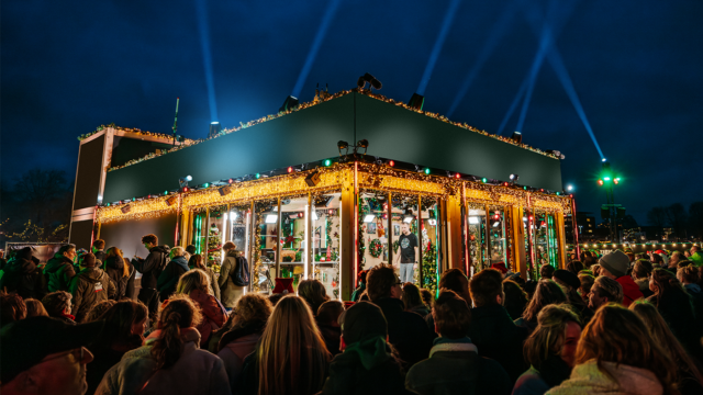 3FM Serious Request komt in actie voor Spieren voor Spieren, Glazen Huis in 's-Hertogenbosch