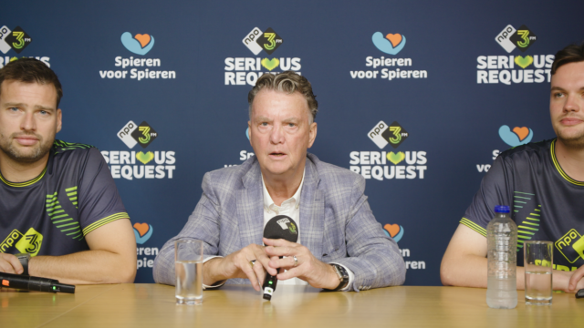 3FM Serious Request: de bijzondere band van Louis van Gaal en Spieren voor Spieren