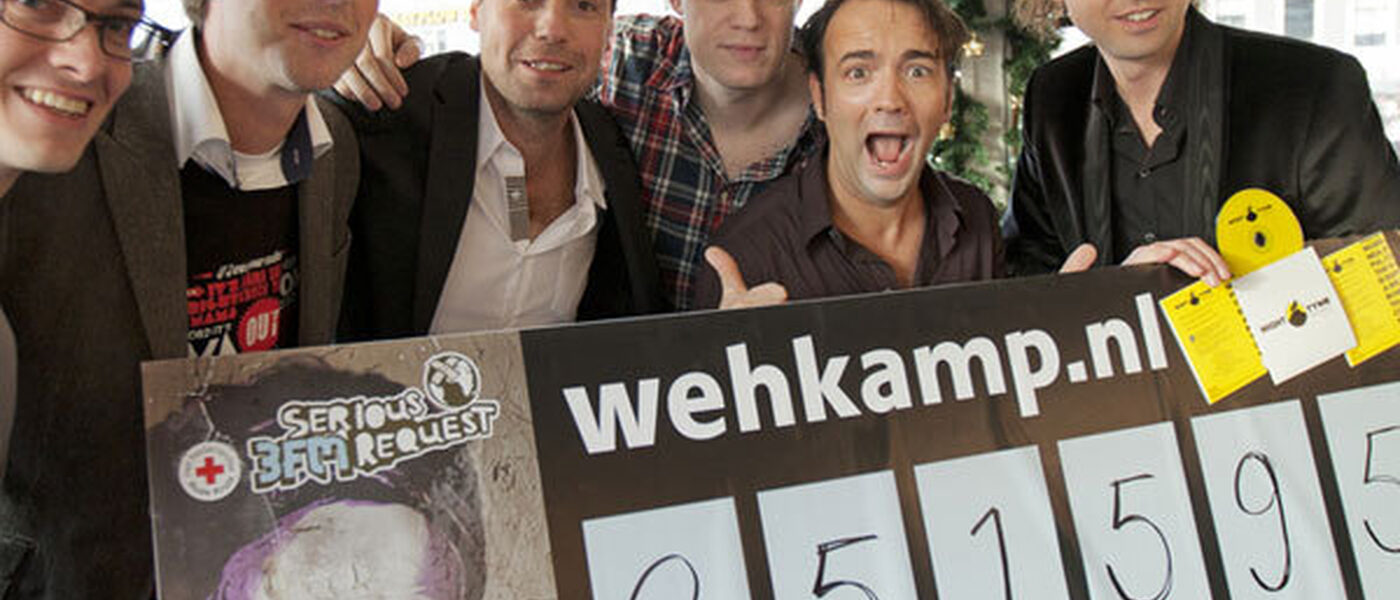 Wehkamp doneert 251.595 euro! | NPO 3FM