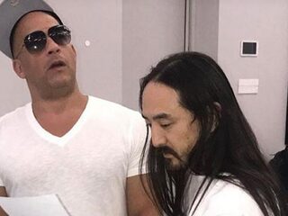 WTF?! Vin Diesel en Steve Aoki nemen een track op