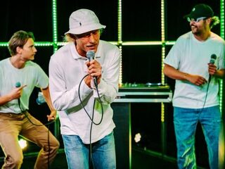 Goldband in de 3FM Live Box