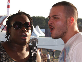 Basement Jaxx in de studio!