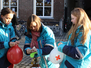 Ballonnenactie van de NHTV