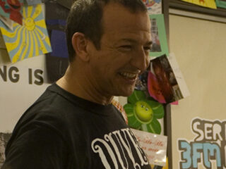 Najib Amhali is klaar voor de nacht!