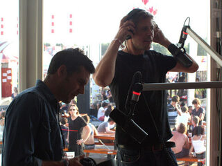 Groove Armada in de studio