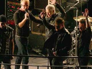 Tom was bij U2 in Londen