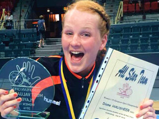 Dione (16) heeft een olympische droom