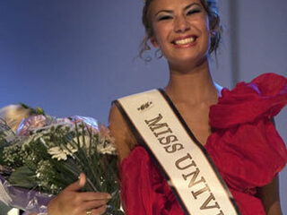 Miss Universe Nederland bij Giel