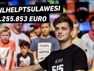 Eindbedrag #NLhelptSulawesi: 11.255.853 euro!