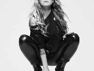 Anouk met 14-jarige op het podium