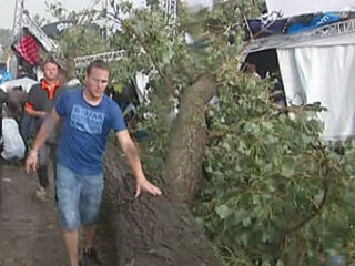 Doden op Pukkelpop door noodweer
