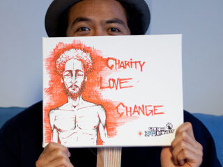 Kunst van Temper Trap op de veiling