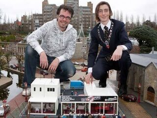 Mini- Glazen Huisje in Madurodam