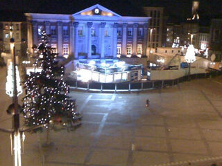 Opbouw Glazen Huis Groningen